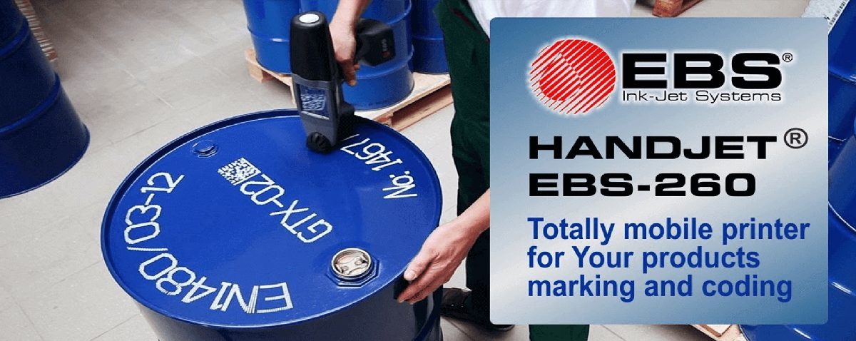  مارک زن دستی جت پرینتر پرتابل مدل EBS 260
